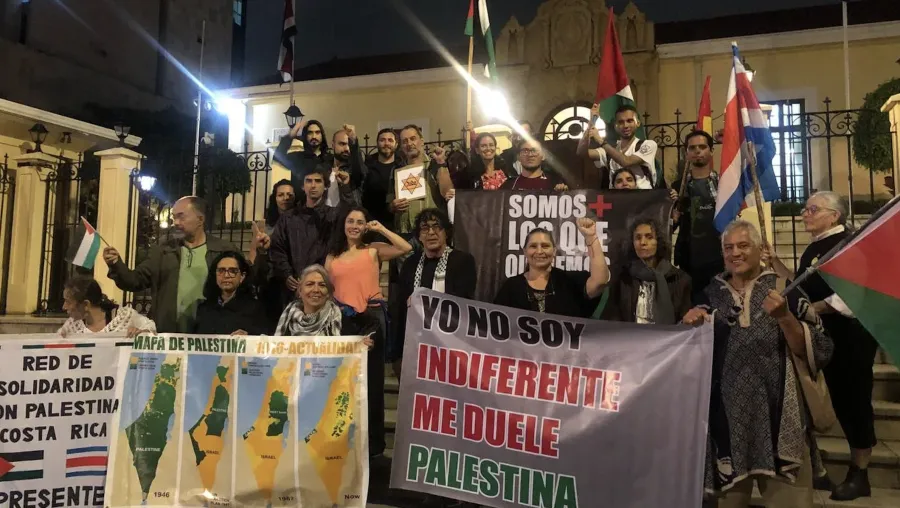 marcha por palestina