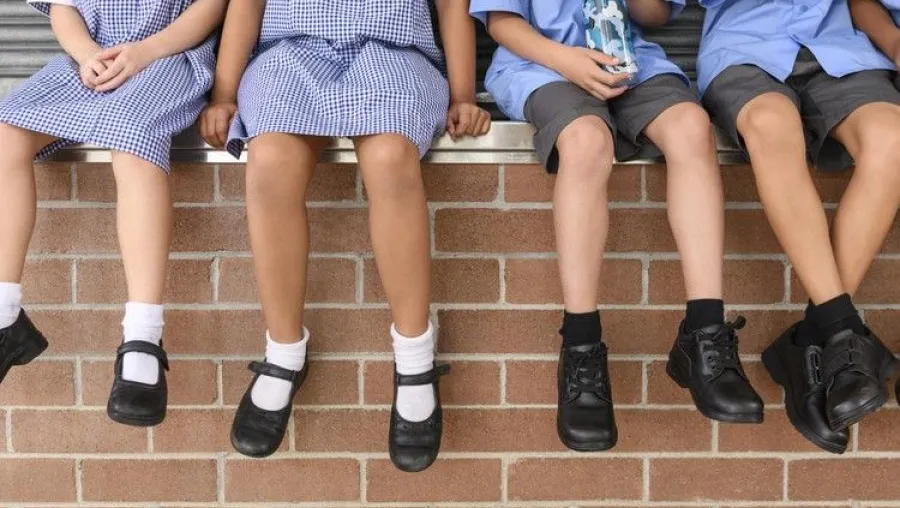 Uniformes escolares.